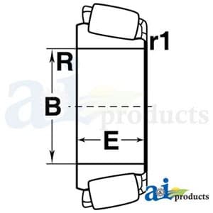 1716039 - Bearing, Taper Cone - Thumbnail 2
