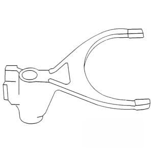 180437M1 - 1st Speed Shift Fork