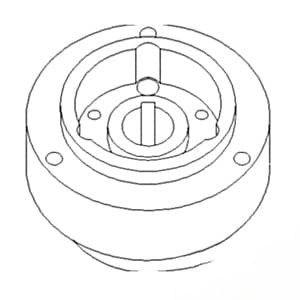 183333C1 - Fan Driver Fixed Pulley Hub