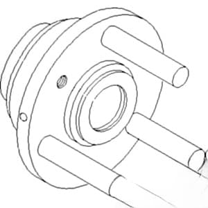185286C91 - Fan Driver Adjusting Hub Assy