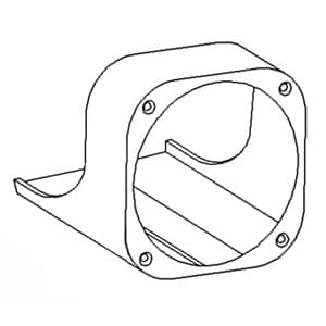 1860184M1 - Headlight Cowl (LH)