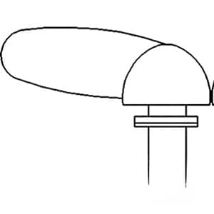 1888296M91 - Handle, Hood