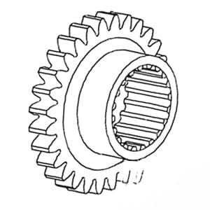 180415M1 - 3rd (8 Speed Transmission) Gear