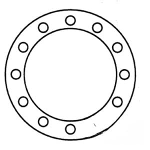 183260M1 - Axle Housing Outer; .016" Axle Shim