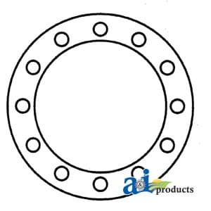 183260M1 - Axle Shim, Axle Housing Outer; .016"