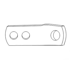 184368M1 - Check Chain Bracket