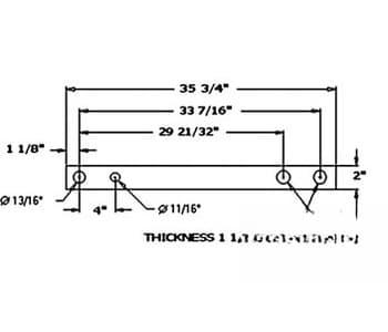 184611M1 - Economy Drawbar