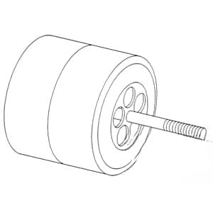 185555M1 - Hydraulic Pump Cap Kit Bowl