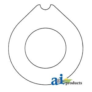 1860965M2 - Plate, Brake