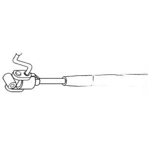 1863053M94 - HD (RH) Level Box Assembly w/ Fork