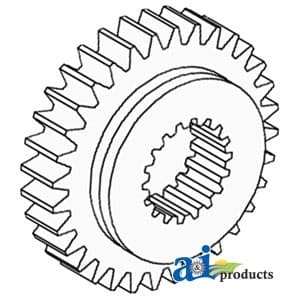 1868010M1 - Pinion Gear, Transmission, 4th