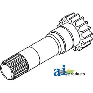 1868531M1 - Pinion Shaft, Transmission - Thumbnail 2