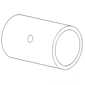 1870934M1 - Lift Shaft w/ Oil Spot Bushing