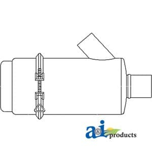1886673M94 - AIR CLEANER, OIL BATH - Thumbnail 2