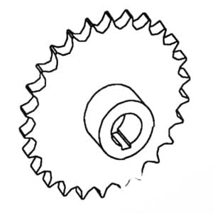 192922C1 - Grain Tank Unloader Drive Sprocket