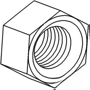 192928M1 - Jam Nut - Thumbnail 2