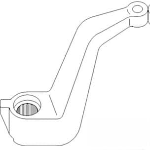 193912C3 - Arm, Steering (RH)
