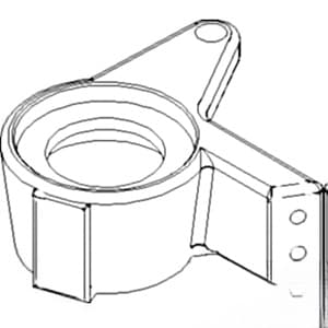 194394C1 - Female Seperator Drive Variable Pulley Hub-Fitting