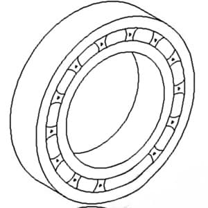 195498M1 - Bearing, PTO Shaft - Thumbnail 2