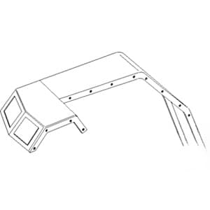 1958613C7 - Fender, Narrow; LH (225 MM) - Thumbnail 2