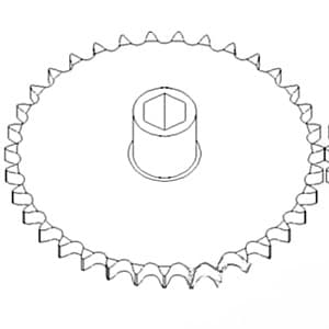 199647C1 - Driving Sprocket