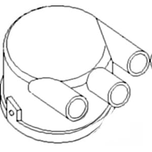 1913739 - Distributor (Horizontal) Cap