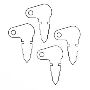 192922M1 - Ignition (4/ Set) Key