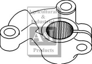 194567M92 - Steering Shaft Arm, Center Lower