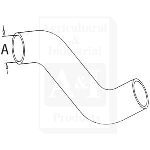 194735M2 - Radiator Hose, Bottom