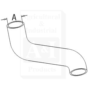 194736M1 - Radiator Hose, Top