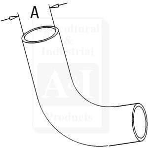 194738M1 - Radiator Hose, Top