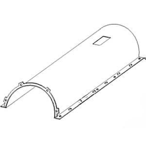 251472A1 - Extended Wear Grain Elevator Head Guard-Lower