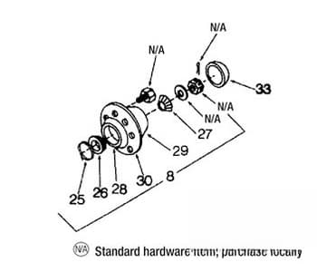 25520-I - Tapered Bearing Cup