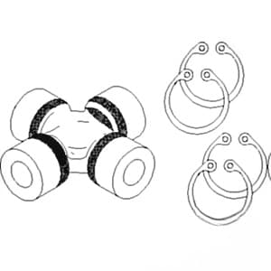 253073A1 - Cross & Bearing Kit