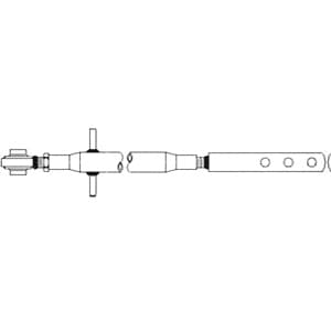 259950 - Cat II Adjustable Side Link