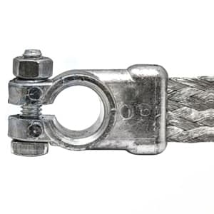 26A314 - 2 Ga. 14" Ground Strap - Thumbnail 3