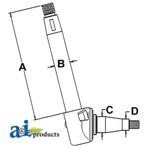 2748637M92 - Spindle (LH)