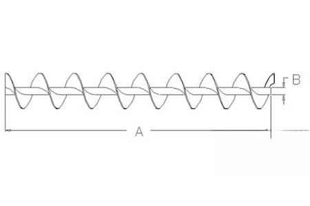 282176A2 - 172" or 208" Extended Wear Front Split Unloading Auger