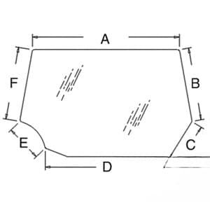 284947A2 - Glass, Rear, Upper