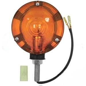 28A41 - Plastic Lens Plastic Housing Amber Safety Light - Thumbnail 2