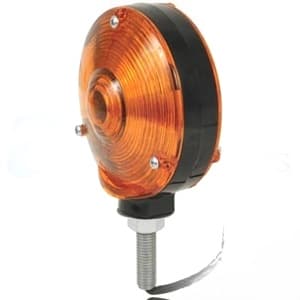 28A41 - Plastic Lens Plastic Housing Amber Safety Light