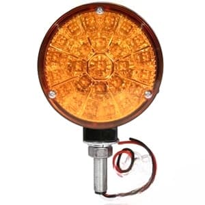 28A43 - 12 Volt LED Safety Light; Amber - Thumbnail 2