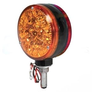 28A45 - 12 Volt LED Safety Light; Red / Amber