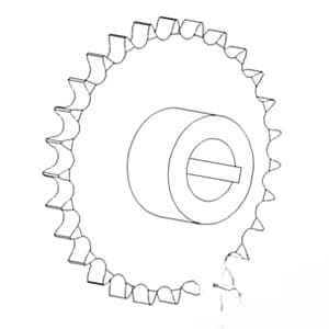 296022A1 - Grain Elevator Drive Sprocket Assy