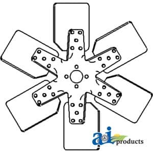 293691A1 - Fan, 6 Blade