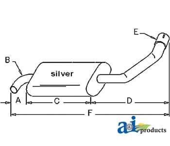 3047572R93 - MUFFLER - Thumbnail 4
