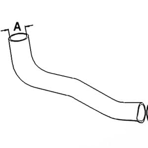 303443736 - Upper Radiator Hose