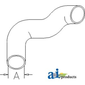 3040882M92 - Radiator Hose, Bottom