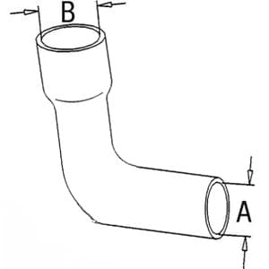 3042414R1 - Upper Radiator Hose