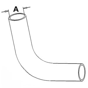 3044009R1 - Lower Radiator Hose